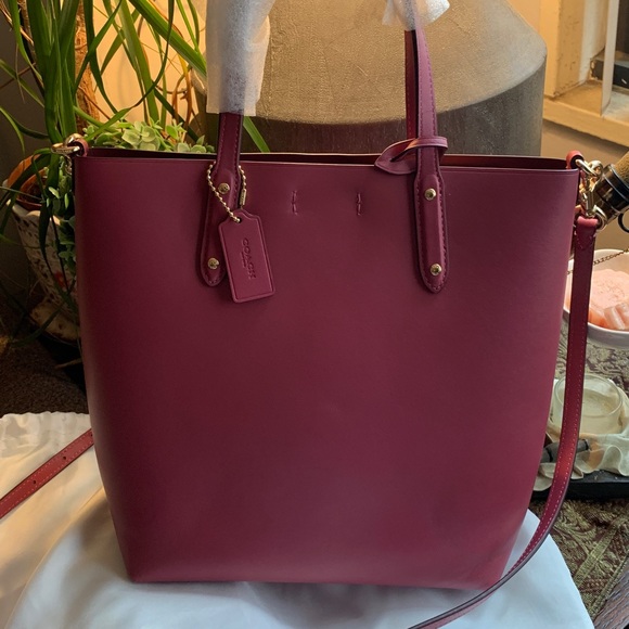 Authentic COACH 1941 refined calf leather double face magn closure Crosb/satchel - Picture 4 of 14